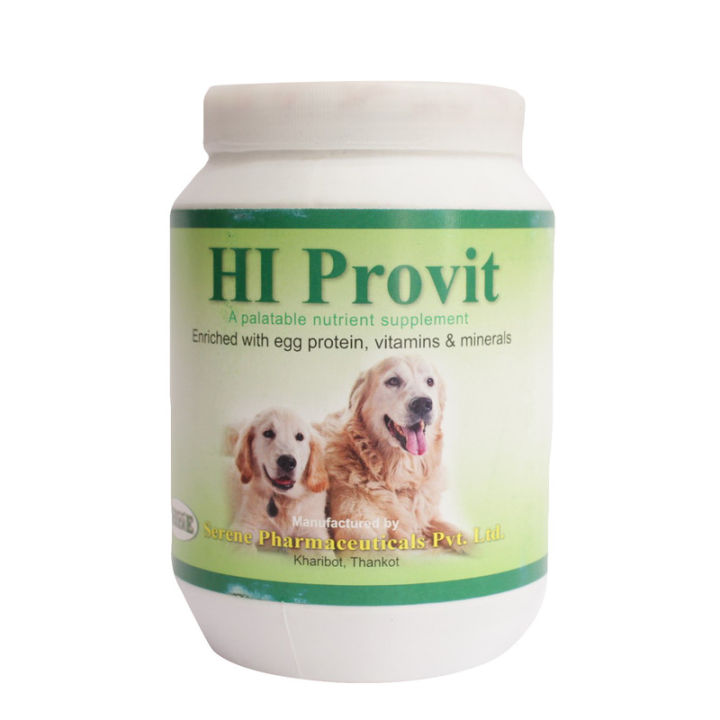 Hi Provit A Palatable Nutrient Supplement Enriched With Egg Protein,Vitamin And Minerals 250gm