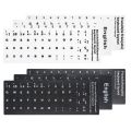 Laptop Keyboard English Deutsch Spanish Alphabet Layout Keyboard Stickers Russian Letter. 