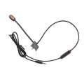 Replacement Game Mic 3.5mm Plug Detachable Gaming Boom Microphone. 