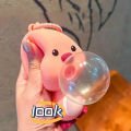 Loopy Blowing Bubble Pinching Joy Keychain Female Ruby Doll Pendant Bookbag Pendant Small Jewelry Children's Birthday Gift LUKE. 