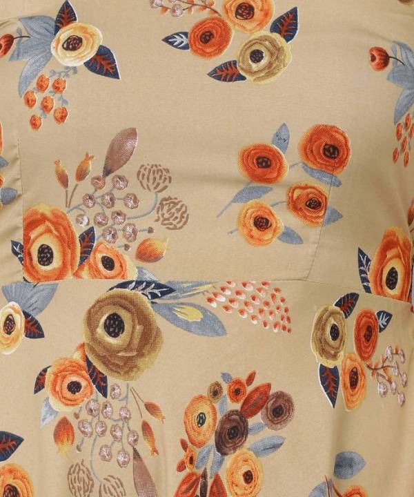 one%20piece%20for%20Women%20girls%20Fit%20Flare%20Beige%20color%20Short%20Sleeve%20western%20wear%20dress%20for%20all%20occasion%20casual%20party%20wear%20-%20Image%205