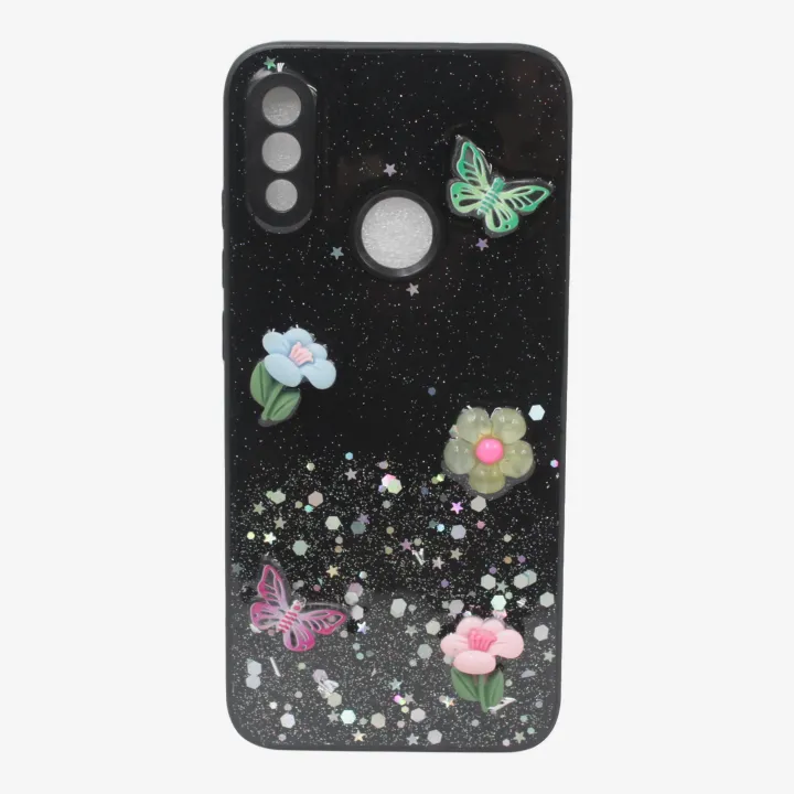 Black%20Color%20Glitter%20Phone%20Case%20For%20Redmi%20Note%207%20Pro%20-%20Image%202