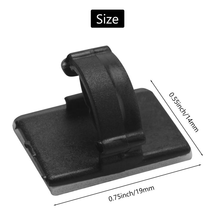50%20pcs.%20Self%20Adhesive%20Cable%20Clamp%20Plastic%20Rectangular%20Cable%20Clips%20Cable%20Tie%20Quick%20Bind%20Cable%20Wire%20Management%20Holder%20for%20Car%20-%20Image%208