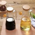 Soy with Handle Cooking Vinegar Glass Storage Bottles Sauce Container Kitchen Tool Oil Bottle Condiment Bottle Olive Oil  Dispenser. 