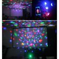 2X USB Crystal Magic Ball Flash DJ Lights Disco Ball Party Stage Projector Lights Mini LED Voice Activated. 