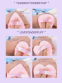 MAANGE 4pcs Mixed Shape Makeup Puff MAG51394. 