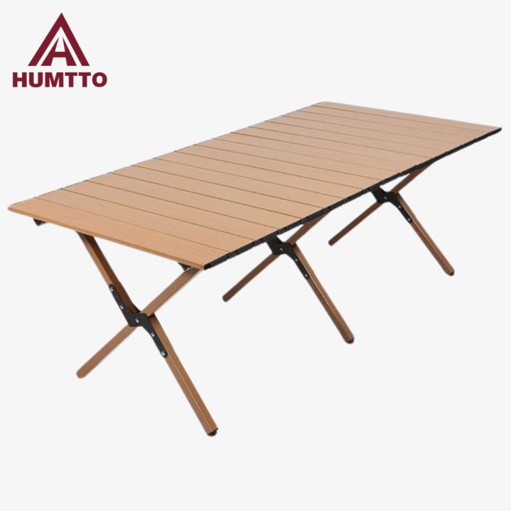 Humtto Carbon steel Folding table for Hiking and outdoor camping portable folding table
