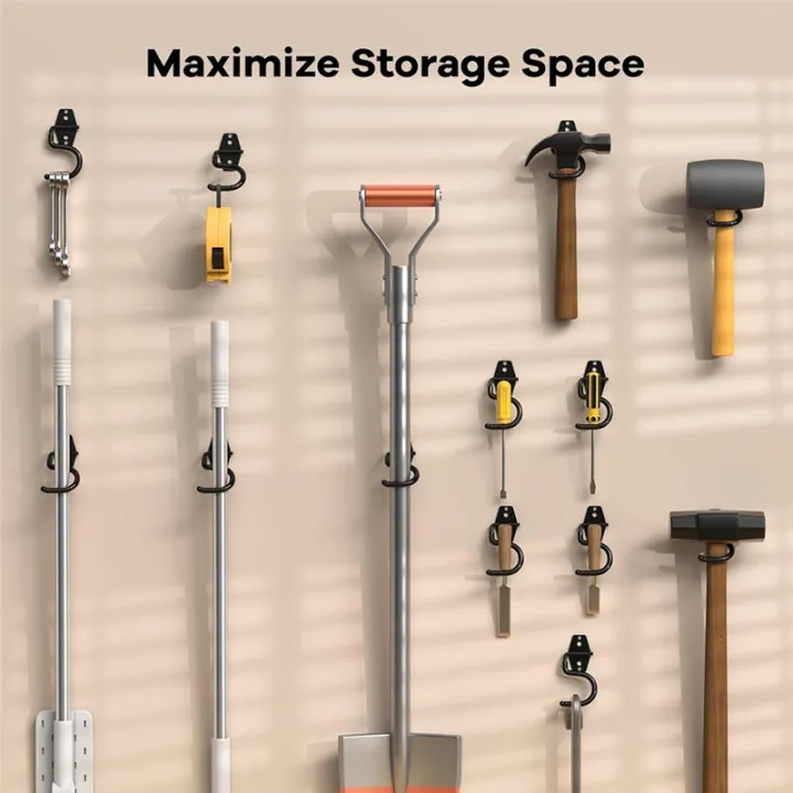 JAERBEE%206%20Pack%20Metal%20Garage%20Hooks,%20Heavy%20Duty%20S%20Hooks%20Tool%20Hangers%20for%20Garage%20Wall,%20Shed,%20Garden%20Storage%20Organizer%20-%20Image%207