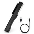 Rechargeable LED COB Portable Camping Inspection Lamp Magnetic black. 