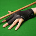 Billiard Gloves for Men and Women, Fingerless Professional Snooker Competition Anti-Slip Thin Three-Finger High Elasticity A34-TQ. 