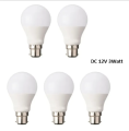 12V DC LED Bulb 3 Watt 5 Pcs. 