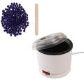 Nova Wax Heater with Spatula and Hard Wax Beans 100gm ( 3 in 1). 