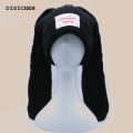 DISICHEN Portable 2023 new Long Ear Hat Skullies Beanie Cute Bunny Hat Rabbit Ears Hats Crochet Knitted Hat For Women Winter Warm Hats Caps. 