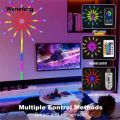 Wenefang 2024 NEW Full Color Christmas s Light RGB Neon String Light Festoon LED Garland Outdoor Garden. 