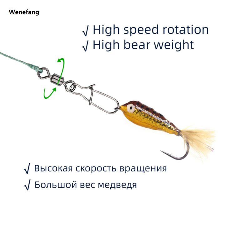 Wenefang%2050%20pcs%20Stainless%20Steel%20Fishing%20Connector%20Pin%20Bearing%20Rolling%20Luxury%20Swivel%20Snap%20in%20Box%20Fishing%20Tackle%20Accessories%20For%20Lure%20Hook%20-%20Image%204