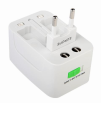 Universal Travel AC Adapter with US Plug, UK Plug, AU Plug, EU Plug Travel Friendly AC Adapter (Over 200+ Countries). 