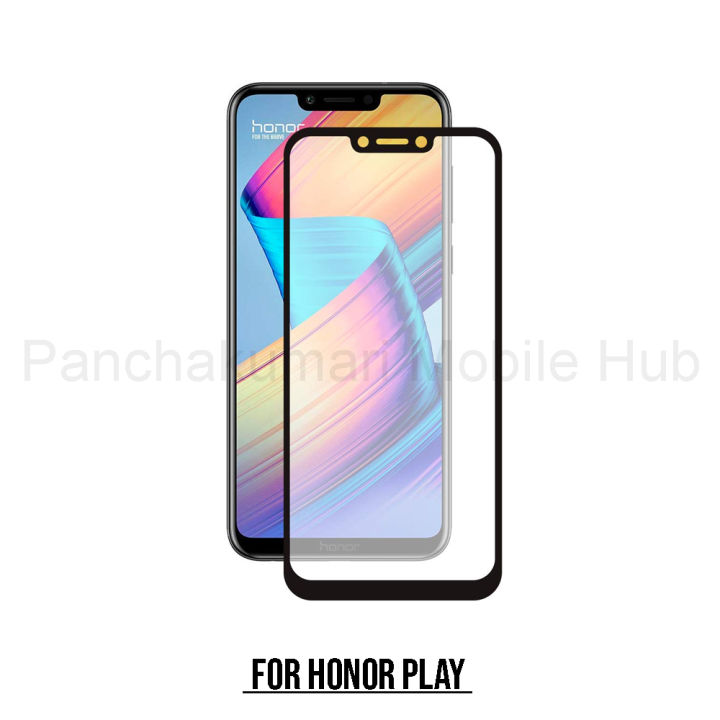 9H Full Glue 5D Glass for Honor Play