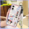 Back Cover Protective Phone Case For infinix GT 30 Pro/X6873 Wrist Strap Silicone Fashion Design Cartoon Phone Holder. 