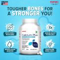 GNC Calcium Plus 1000mg With Magnesium & Vitamin D3- 60 Tablets For Strengthens Bones & Supports Strong Teeth. 