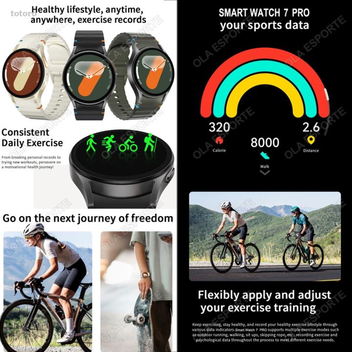 totoro%20New%20Product%20Smart%20Watch%20Men's%207%20Mini%20for%20Samsung%20Galaxy%20Watch%20AMOLED%20HD%20Screen%20Voice%20Assistant%20Bluetooth%20Call%20GPS%20Tracker%20Smart%20Watch%20Lady%20-%20Image%202