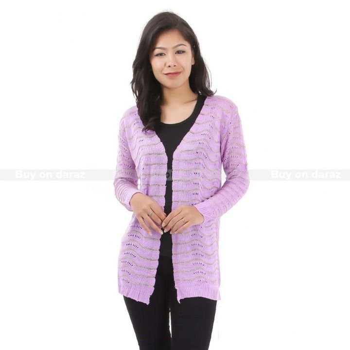 Printed Slip On Outer For Women