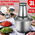 Electromax Electric Chopper Meat Grinder, 3.5L Meat & Vegetable Grinder Chopper Blender , Metal Body 4 Blade. 