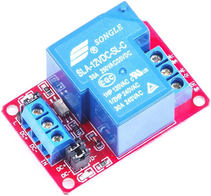 Relay Module 1-channel 12V, 30A