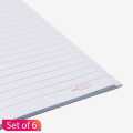 Classmate Tropical Beach Printed Note Book A4- Copy 294X206MM Set Of 6. 