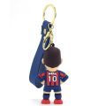 Legendary Soccer Star Leo MESSI Keychain -1 Pc, Argentine Football Player Figure, Bag Pendant Collection, Ideal Gift for Football Fans -8 cm. 
