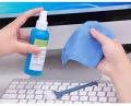 3 in 1 pack Super Cleaning Kit For LCD Laptop Screen Cleaning Kit Cleaner Liquid DVD CD Wipe Dust Clean Monitor. 