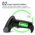 1D/2D Barcode Scanner Wired 2.4G Wireless Bluetooth Bar Code Reader Handheld Porteble Scanning For Supermarket Logistics Product. 