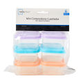 Kitchen accessories 6Pcs Food Storage Container Small Plastic Moisture-proof Containers Mini Kitchen Storage Box with Leakproof Lid Kitchen Accessories Demoo. 