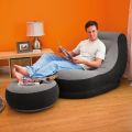 Air Sofa 2 in 1 Intex Ultra Lounge Inflatable Sofa Chair and Ottoman. 