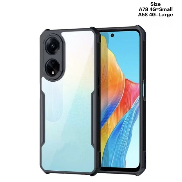 RankOne Custodia per Telefono Adatta per OPPO A58 (4G) (6.72 Inches) Custodia con Gradiente di Colore in Silicone TPU Trasparente - Oro Nero