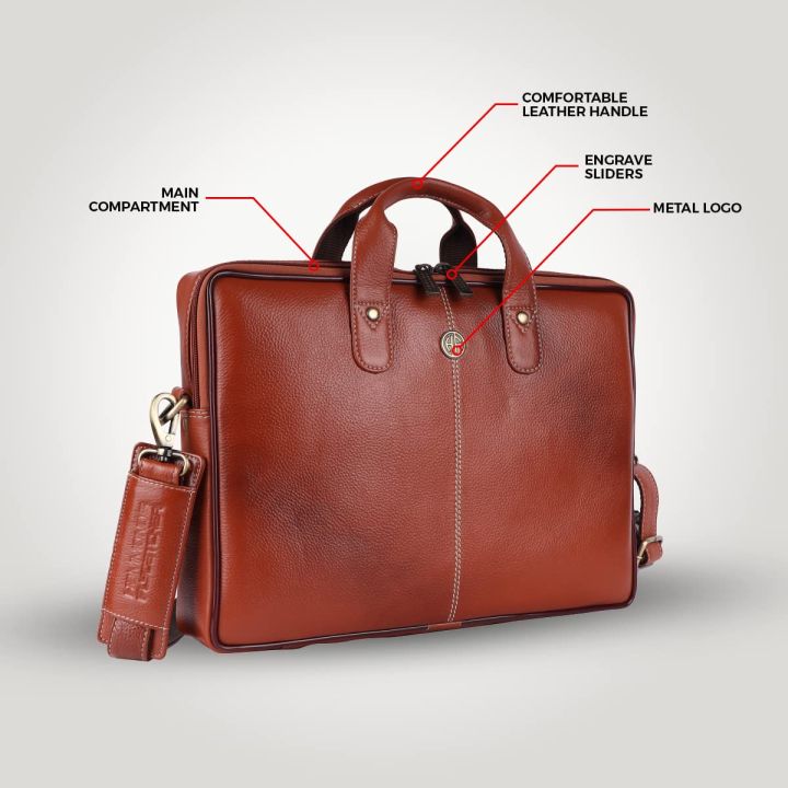 Hammonds%20Flycatcher%20Genuine%20Leather%20Bag%20For%2013%20inch%20Laptop%20-%20Image%205