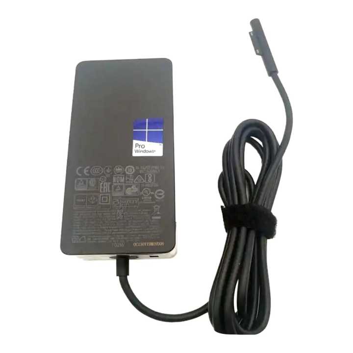 Chargeur Secteur 102W Pour Microsoft Surface Laptop 1/2/3/4 - 15V 6.33A