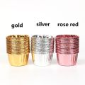DIY Gold Silver Pastry Tools Cake Liner Cake Paper Cups Cupcake Wrappers Baking Mold Crimping Muffin Cases. 