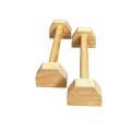 Calisthenics Wooden Parallettes Pine Wood. 