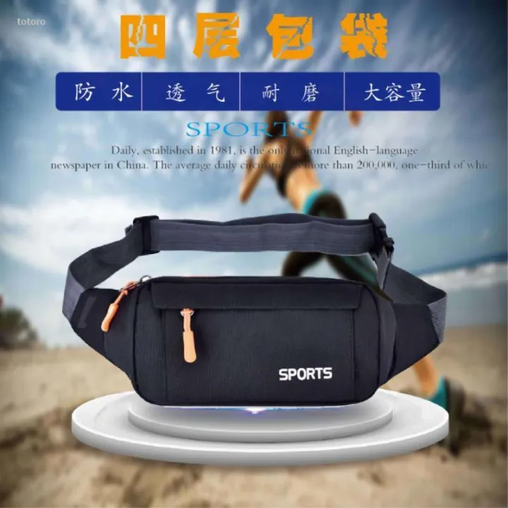 NEW%20totoro%20Waterproof%20Waist%20Bag%20Men's%20Sports%20Bag%20Multi-Functional%20New%20Riding%20Shoulder%202025%20Bag%20Women's%20Running%20Mobile%20Phone%20Bag%20Construction%20Site%20Waist%20Bag%20-%20Image%205