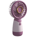 NAMUNY Handheld Fan Border Small Fan Handheld Pocket Mini Fan Portable USB Rechargeable Fan Gift Silent,C. 
