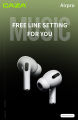 CAZA Wireless Earbud With Working ANC Support Air Pro 2 Top Version ANC. 