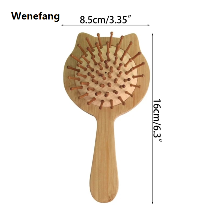 Wenefang%20Brushes%20Air%20Cushion%20Massage%20Comb%20Hair%20Smooth%20Air%20Bag%20Comb%20Cute%20Cat%20Children's%20Comb%20Bamboo%20Wood%20Comb%20Portable%20Massage%20Comb%20-%20Image%205