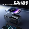 Xujiguanghui Q134 30000mAh Powerbank with 22.5W Super Fast Charging Built-in 4 Attached Cables | Digital DLuxury isplay High-Speed Output | Portable Powerbank for Android, iPhone, WiFi Router More by Qtech. 