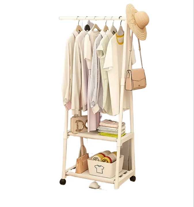 Triangular%20Simple%20Clothes%20Hanger%20Stand%20Storage%20Rack%20Coat%20Rack%20With%20Wheels%20-%20Image%203