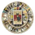 Artsy Home 25/50 Pieces Cat Tarot Aesthetic Stickers for Laptops and Cellhpne and Notebook. 