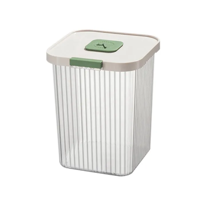 Moisture Proof Insect Proof Rice Box 10KG Grain Sealed Jar Kitchen ...