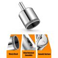 NCANRUI Diamond Drill Bits Set, 10 PCS Diamond Hole Saw Set, Glass Drill Bit for Ceramic Tile Porcelain Marble Bottles. 