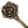 2Pcs Metal Rose Flower Curtain Tie Back Tieback Holders Wall Hooks Decor. 
