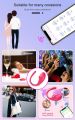 APP Remote Control Vibrator for Women, Sex Toys Wearable Panty Vagina Stimulator Mini Egg Vibrator with 10 Vibrations, Adult Sex Toys for Women and Couple, Full Silicone Vibrating Ball Bullet Vibrator. 