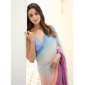 Awafu Alia Bhatt Georgette Saree With Blouse. 